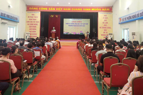 Phường Nghĩa Đô: khai mạc Tuần lễ hưởng ứng học tập suốt đời năm 2025