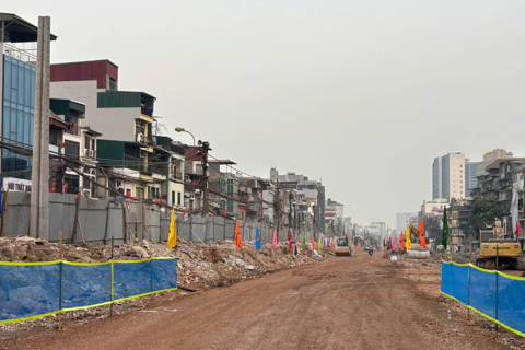 Vành đai 1 đoạn Hoàng Cầu - Voi Phục: nỗ lực thông tuyến, hiện thực hóa mục tiêu giảm ùn tắc cho Thủ đô
