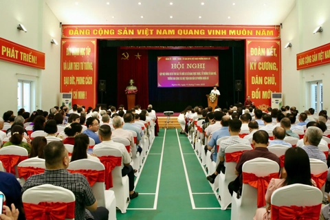 Phường Nghĩa Đô: chủ động lắng ý kiến, kiến nghị của Nhân dân