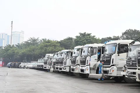 Urenco ra quân tổng vệ sinh môi trường chào đón năm mới 2026