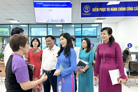 Phường Cầu Giấy: lấy sự hài lòng của người dân làm “kim chỉ nam” hoạt động