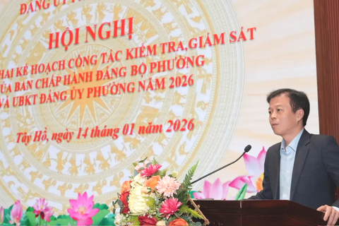 Tây Hồ: Chuyển đổi số trong công tác kiểm tra, giám sát Đảng
