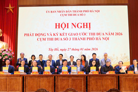 Cụm thi đua số 3 Hà Nội: bứt phá chuyển đổi số và kinh tế