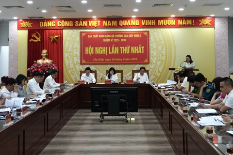 Phường Cầu Giấy: không để xảy ra “điểm nóng" đảm bảo cuộc sống bình yên cho Nhân dân