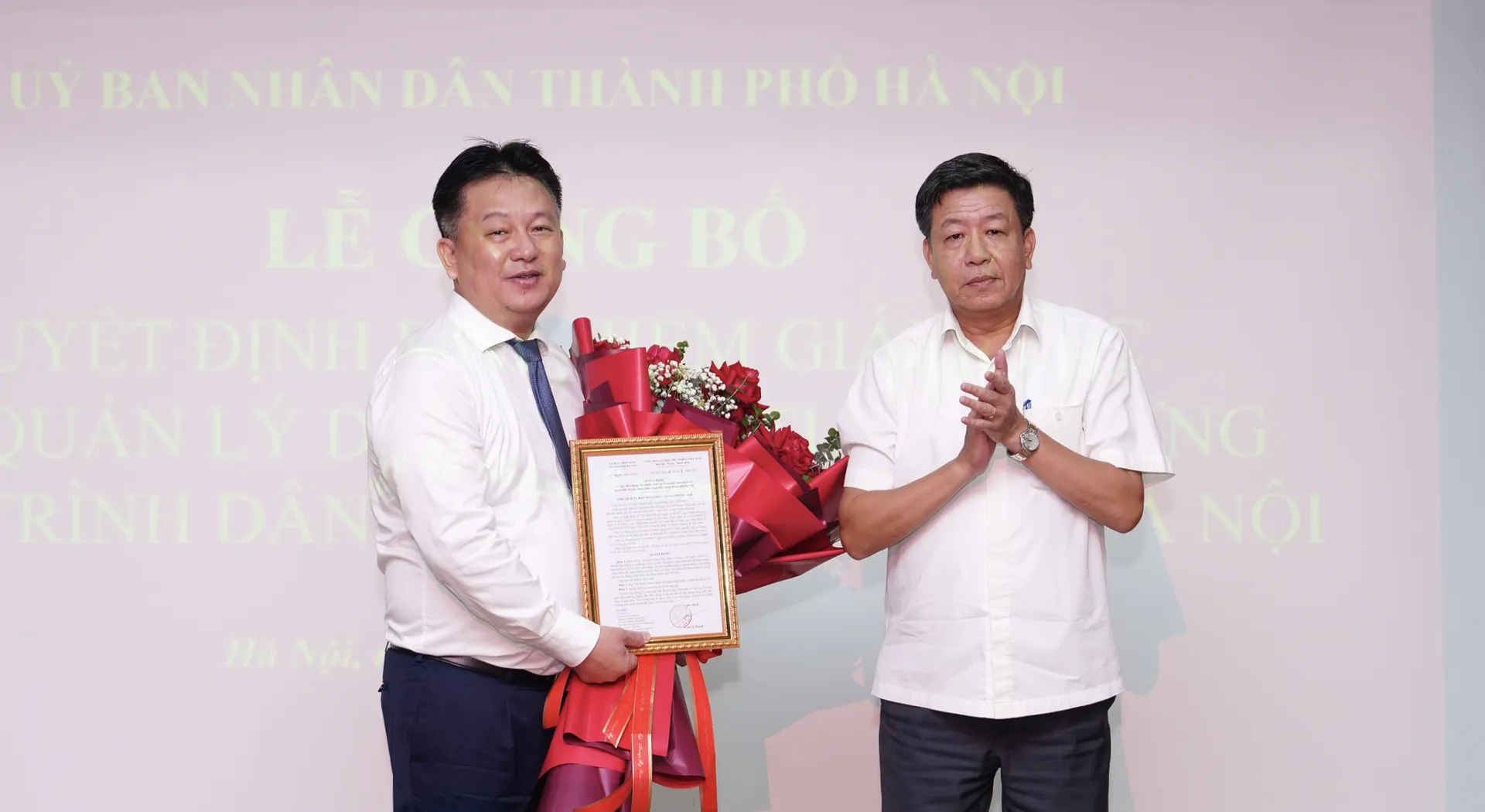 Ông Trần Đình Cường làm Giám đốc Ban QLDA Đầu tư Xây dựng công trình dân dụng TP Hà Nội