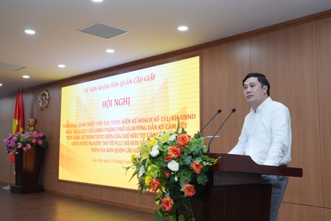 Cầu Giấy: cam kết đồng hành cùng các chủ đầu tư trong việc khắc phục các tồn tại về PCCC
