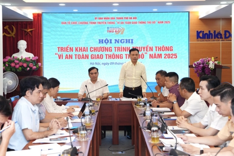 Nhiều điểm mới trong Chương trình truyền thông “Vì An toàn giao thông Thủ đô” năm 2025