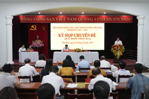 Phường Yên Hoà: thông qua nhiều Nghị quyết đặt “nền móng” cho sự phát triển của HĐND