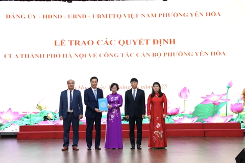Danh sách cán bộ chủ chốt phường Yên Hoà