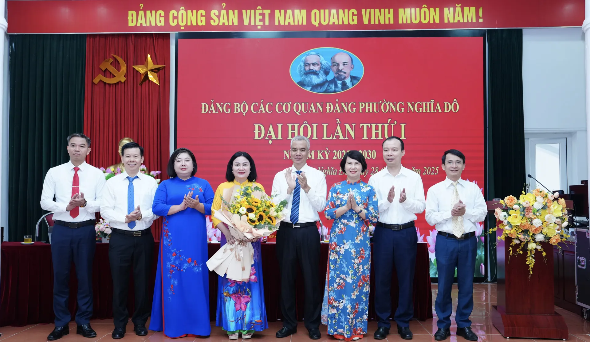 Phường Nghĩa Đô: tổ chức Đại hội Đảng bộ các cơ quan Đảng lần thứ Nhất