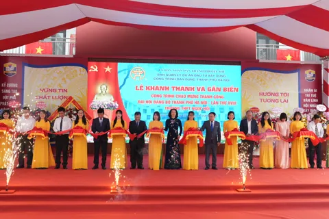 Hà Nội: khánh thành Trường THPT Ngọc Hồi