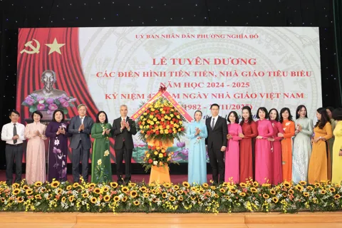 Ngành Giáo dục phường Nghĩa Đô phải là điểm sáng của phường trong giai đoạn phát triển mới