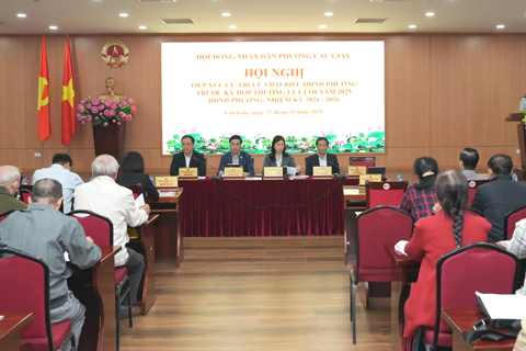 Xin ý kiến xây dựng Không gian đi bộ Cầu Giấy
