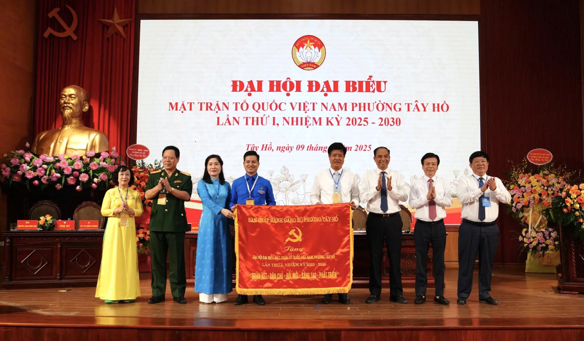 Uỷ ban MTTQ Việt Nam phường Tây Hồ tổ chức Đại hội đại biểu lần thứ I