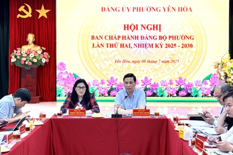 Phường Yên Hoà: bám sát mục tiêu, phương hướng phát triển chung của Thành phố
