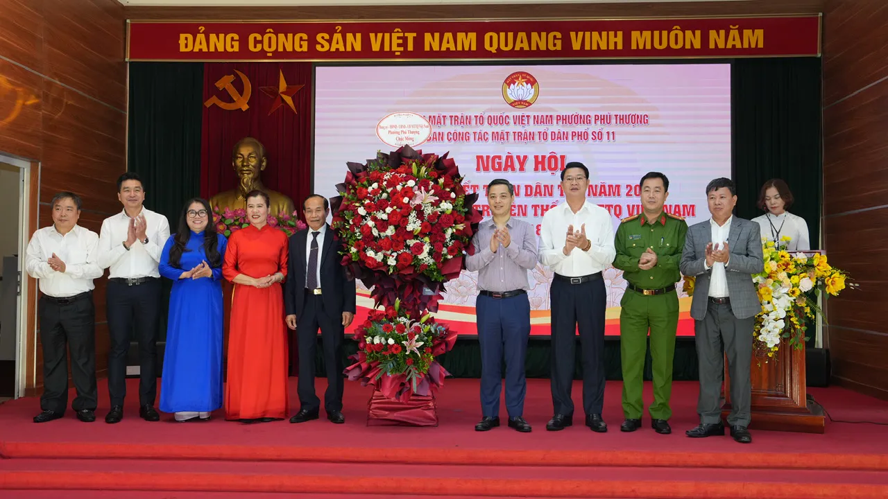 Phát huy tinh thần đoàn kết xây dựng “Người Phú Thượng thanh lịch – nghĩa tình – trách nhiệm”