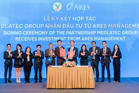 Ares ký kết hợp tác đầu tư vốn với đơn vị y tế đầu tiên tại Việt Nam