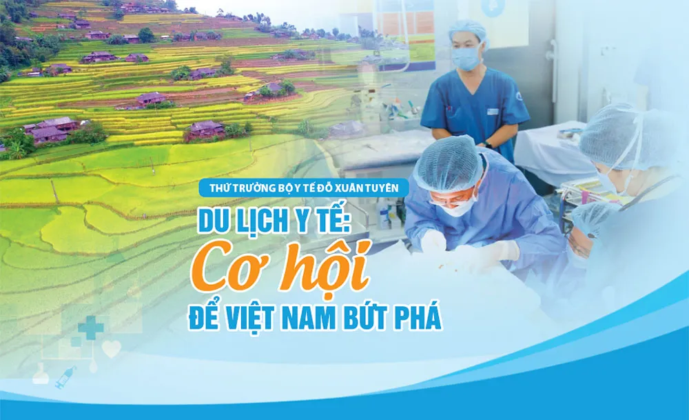 Thứ trưởng Bộ Y tế Đỗ Xuân Tuyên: Du lịch y tế: Cơ hội để Việt Nam bứt phá