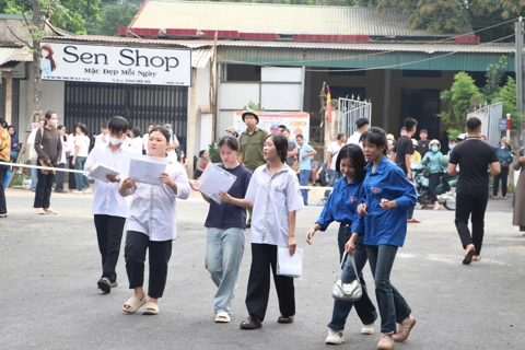 Thi tốt nghiệp bài tổ hợp và lựa chọn: cả nước có 5 thí sinh bị đình chỉ