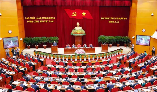 Khai mạc Hội nghị lần thứ mười hai Ban Chấp hành Trung ương Đảng khóa XIII