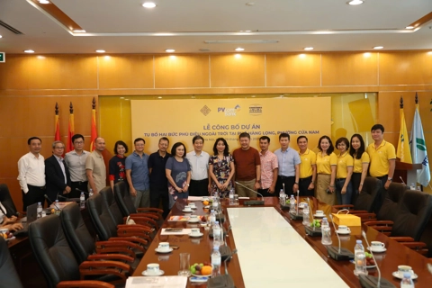 Phường Cửa Nam công bố Dự án “Tu bổ hai bức Phù điêu ngoài trời tại phố Hàng Lọng”

