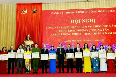 Đảng ủy phường Hoàng Mai tập trung chỉ đạo, giải quyết 5 điểm nghẽn trong năm 2026