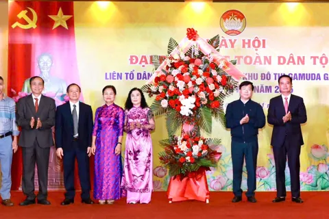 Đoàn kết, chung sức xây dựng khu đô thị văn minh, hạnh phúc