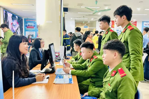 “Bệ phóng” lập nghiệp cho chiến sĩ nghĩa vụ Công an Thủ đô