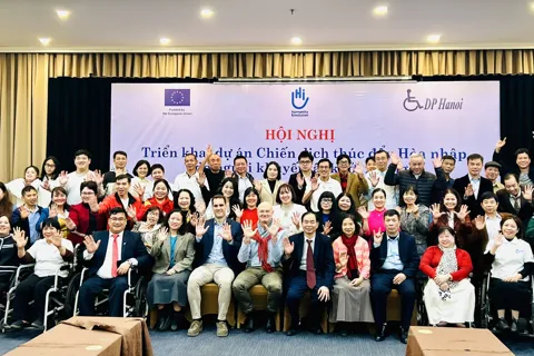 Hà Nội khởi động Dự án “Chiến dịch thúc đẩy Hòa nhập do người khuyết tật khởi xướng”