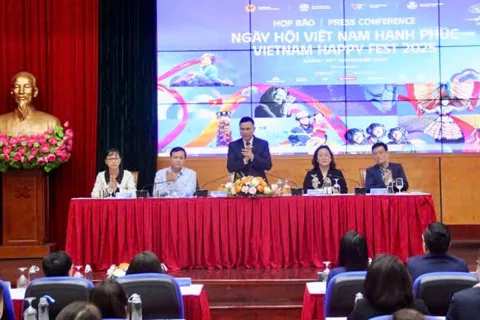 "Vietnam Happy Fest 2025 – Ngày hội Việt Nam Hạnh phúc” sẽ được tổ chức tại Hà Nội