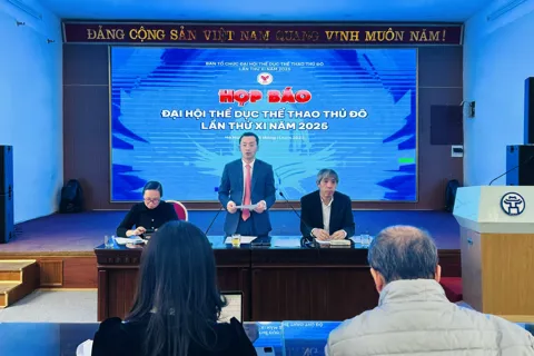 Đại hội Thể dục Thể thao Thủ đô lần thứ XI năm 2025 có 25 môn thi đấu