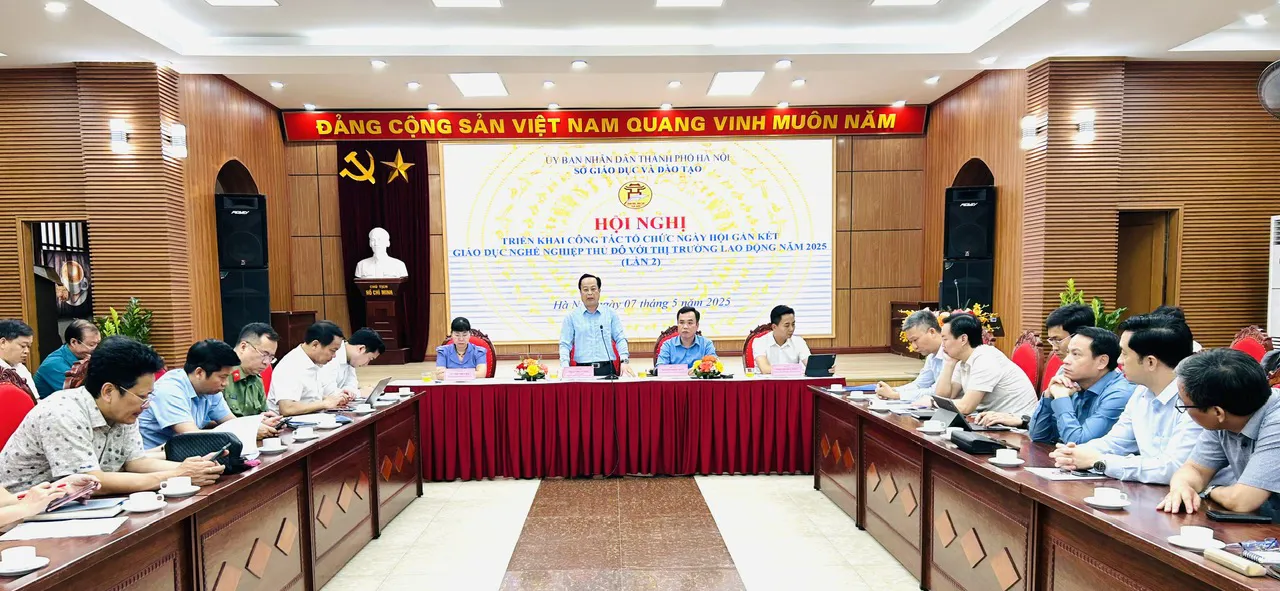 Nhiều nét mới tại Ngày hội gắn kết giáo dục nghề nghiệp Thủ đô với thị trường lao động năm 2025