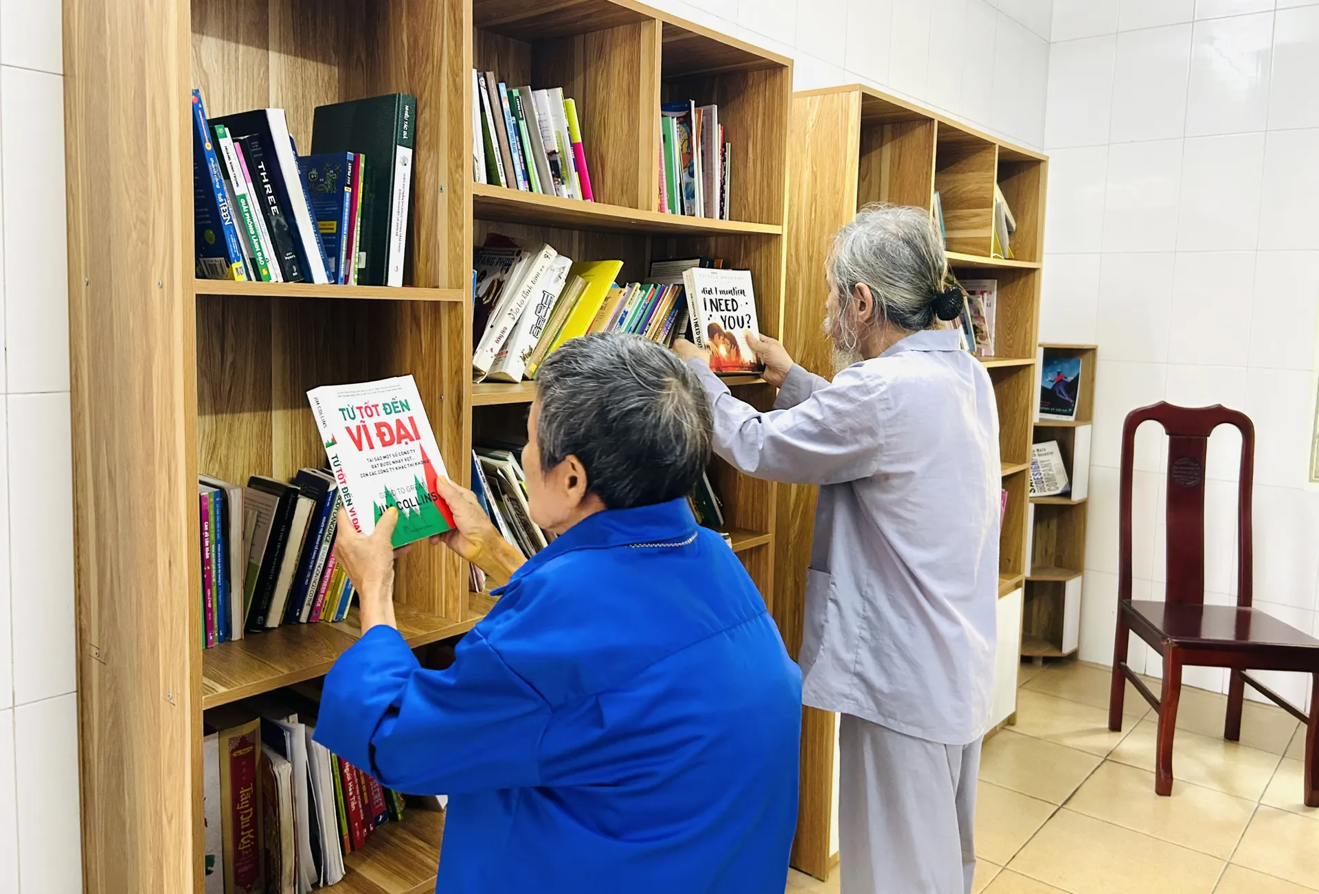 Phòng đọc sách trang bị tri thức, xoa dịu tâm hồn cho người lang thang