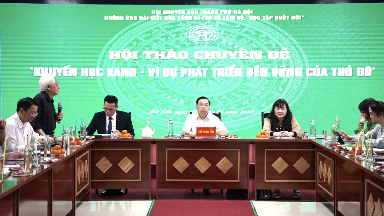 Khuyến học xanh – vì sự phát triển bền vững của Thủ đô