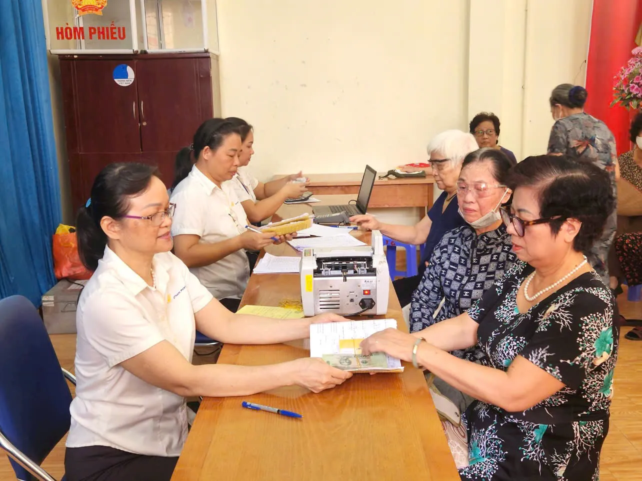 Gia tăng số người được hưởng lương hưu