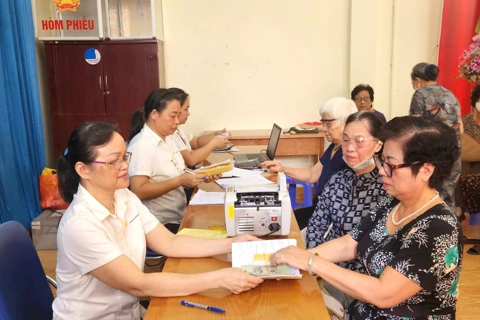 Gia tăng số người được hưởng lương hưu
