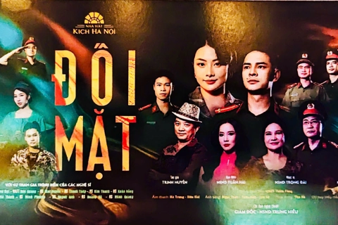 Vở kịch nói “Đối mặt” - lan tỏa tinh thần quả cảm, hy sinh và trách nhiệm