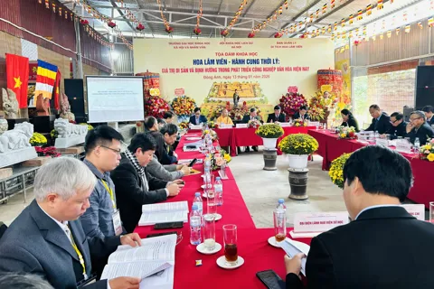 Đánh thức tiềm năng di sản hành cung Hoa Lâm Viên trong dòng chảy hiện đại