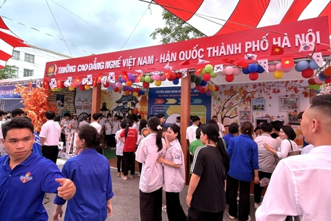 Gần 1.200 học sinh được trải nghiệm nghề nghiệp, thêm lựa chọn mới cho tương lai