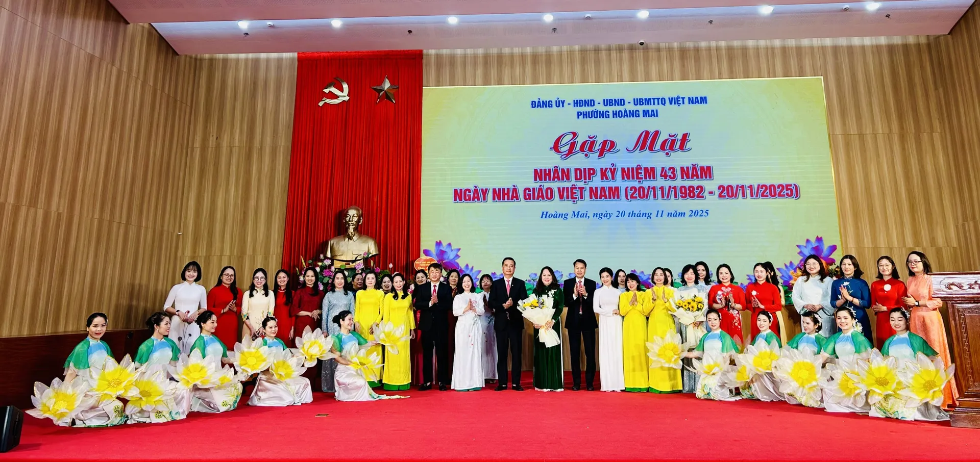 Phường Hoàng Mai tuyên dương các điển hình tiên tiến, nhà giáo tiêu biểu