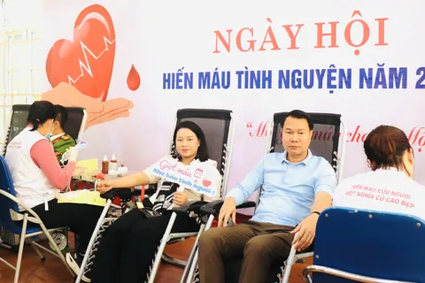 Phường Hoàng Mai: Ngày hội Hiến máu tình nguyện năm 2025 tiếp nhận 260 đơn vị máu