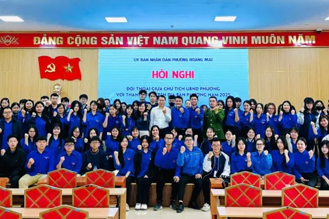 Chủ tịch phường Hoàng Mai: lấy thanh niên làm trung tâm phát triển