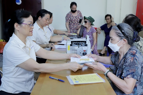 Mức lương hưu hàng tháng thực hiện từ 1/7/2025