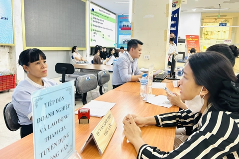 Trên 875.000 lượt người được tư vấn, giới thiệu việc làm