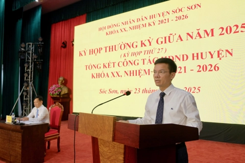 Bí thư Huyện uỷ Sóc Sơn: bắt tay ngay vào chuẩn bị Đại hội Đảng bộ 5 xã (mới)