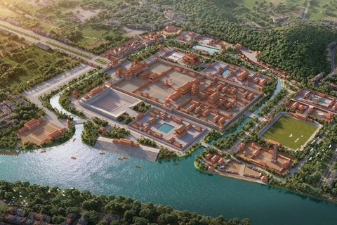 Dấu ấn Hoàng triều giữa lòng Sun Mega City được tái hiện tráng lệ
