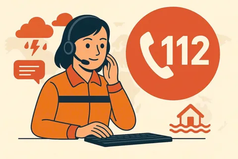 Tổng đài 112 sẵn sàng tiếp nhận thông tin sự cố thiên tai
