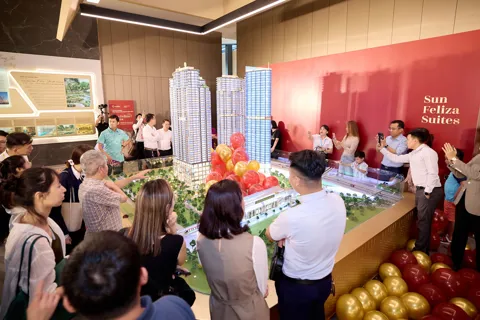 Khám phá nhà mẫu căn hộ định hướng 6 sao của Sun Group tại Hà Nội