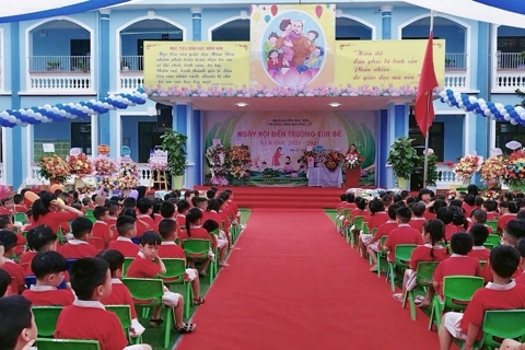 Sắp xây Phân hiệu 2 Trường mầm non Phù Lỗ tại xã Sóc Sơn