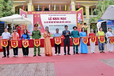 Hơn 1.200 vận động viên tranh tài tại Đại hội Thể dục Thể thao xã Đa Phúc lần thứ I năm 2025